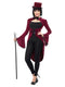 Lady Vampire Jacket, Burgundy